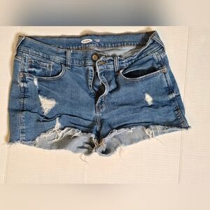 Old Navy Boyfriend Mid-Rise Shorts